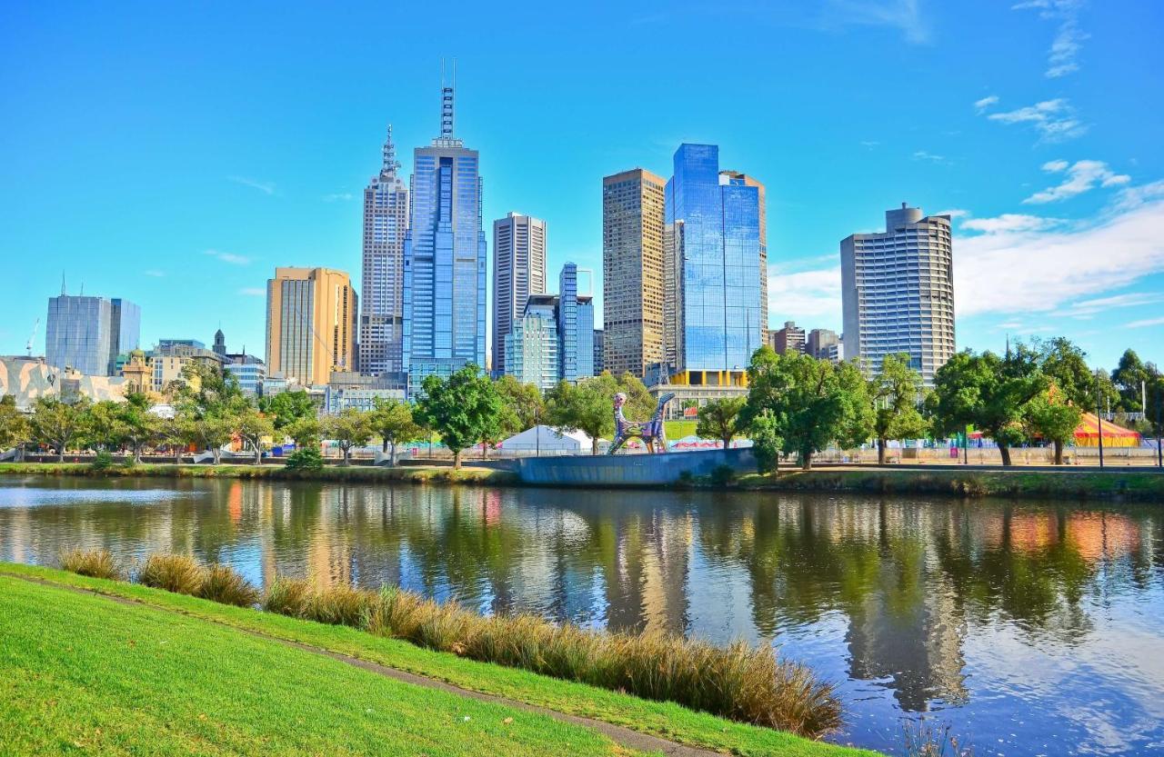 Metro Apartments On Bank Place Melbourne City Exterior foto